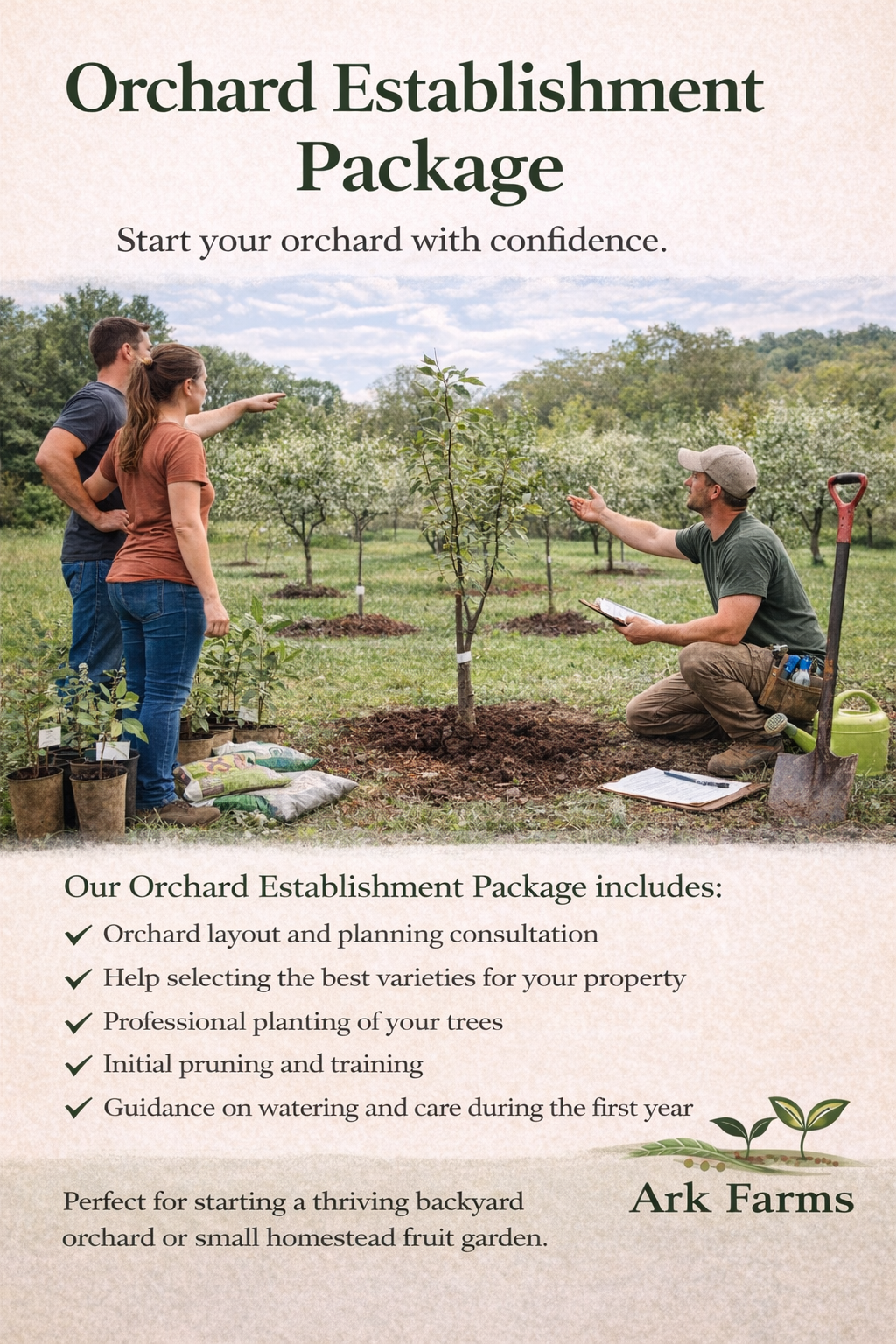 Orchard Establishment Package